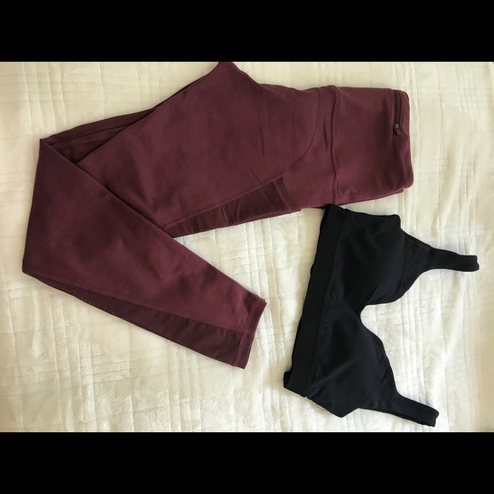 ✨LAST SMALL✨ berry High waisted leggings! - Picture 5 of 5